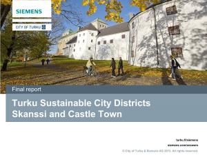 Turku Sustainable City Districts Skanssi and Linnakaupunki