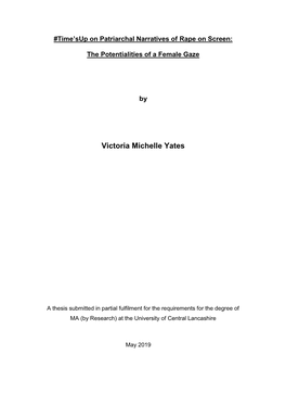 Victoria Michelle Yates
