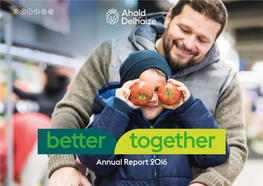 Ahold Delhaize Annual Report 2016 01