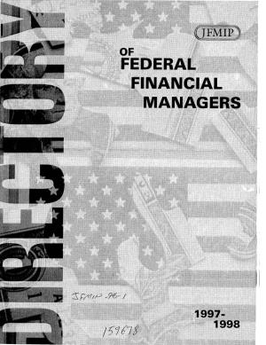 Directory of Federal Financial Managers