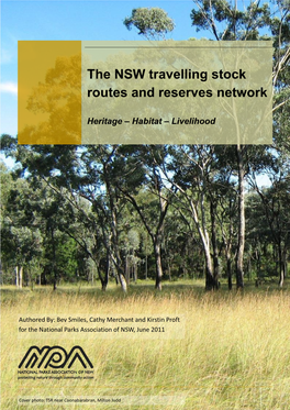 The NSW Travelling Stock Routes and Reserves Network