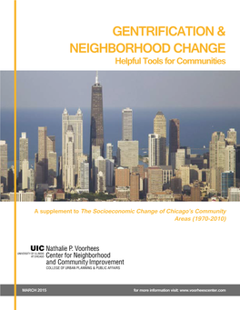 Gentrification & Neighborhood Change