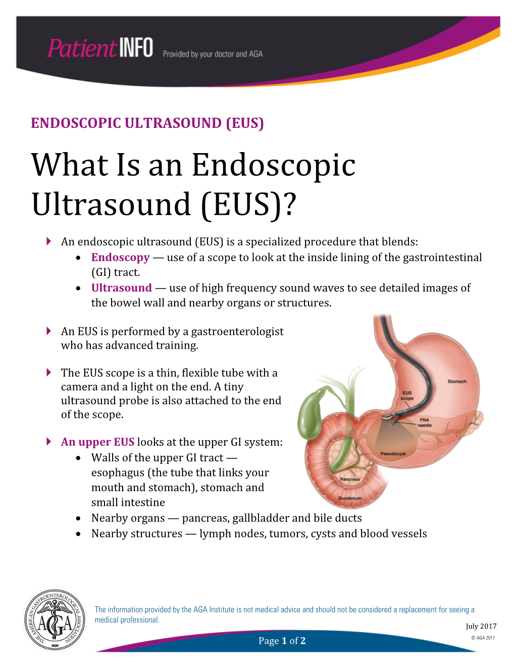 What Is an Endoscopic Ultrasound (EUS)?