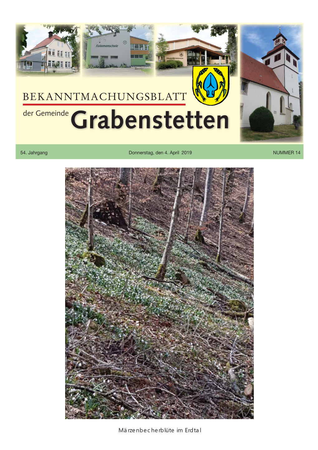 Mitteilungsblatt KW 14/2019