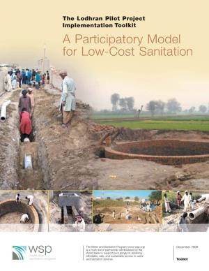 A Participatory Model for Low-Cost Sanitation