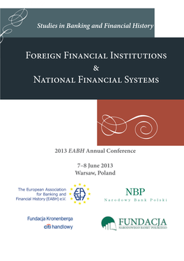 Foreign Financial Institutions & National Financial Systems