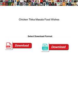 Chicken Tikka Masala Food Wishes