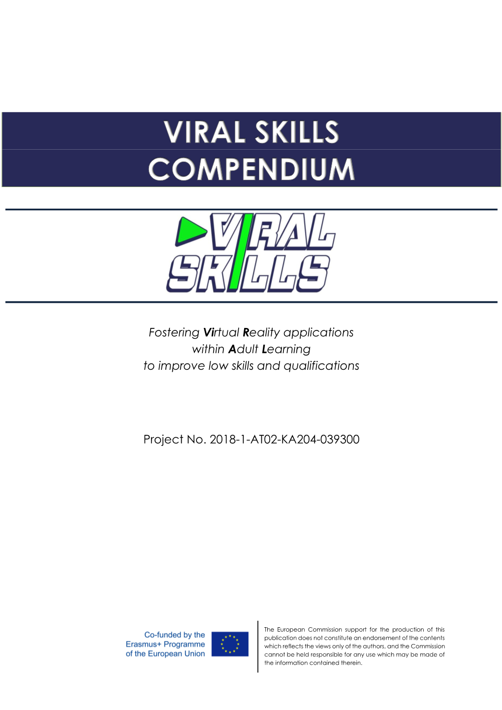 Viral SKILLS 2018-1-AT02-KA204-039300 COMPENDIUM