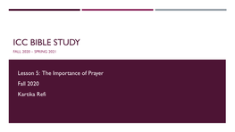 THE FULFILLMENT of ALL DESIRE a Guidebook for the Journey to God Based on the Wisdom of the Saints the IMPORTANCE of PRAYER