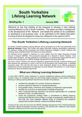 South Yorkshire Lifelong Learning Network