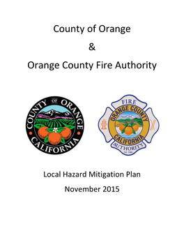 County of Orange & Orange County Fire Authority