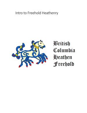Introduction to Freehold Heathenry