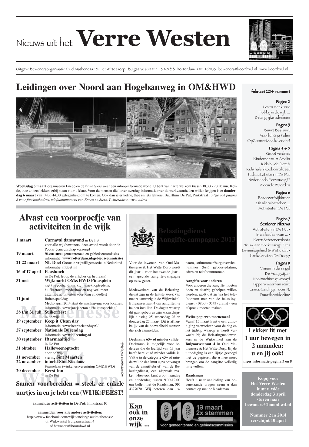 Wijkkrant OM&HWD Februari 2014.Indd