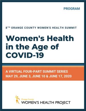 Women's Health in the Age of COVID-19
