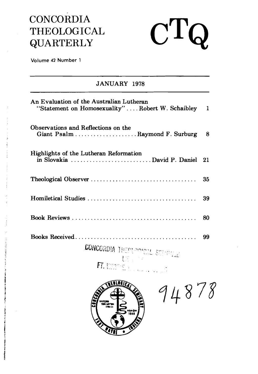 Observations and Reflections on the Giant Psalm