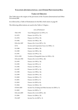 Taxation (International and Other Provisions) Bill