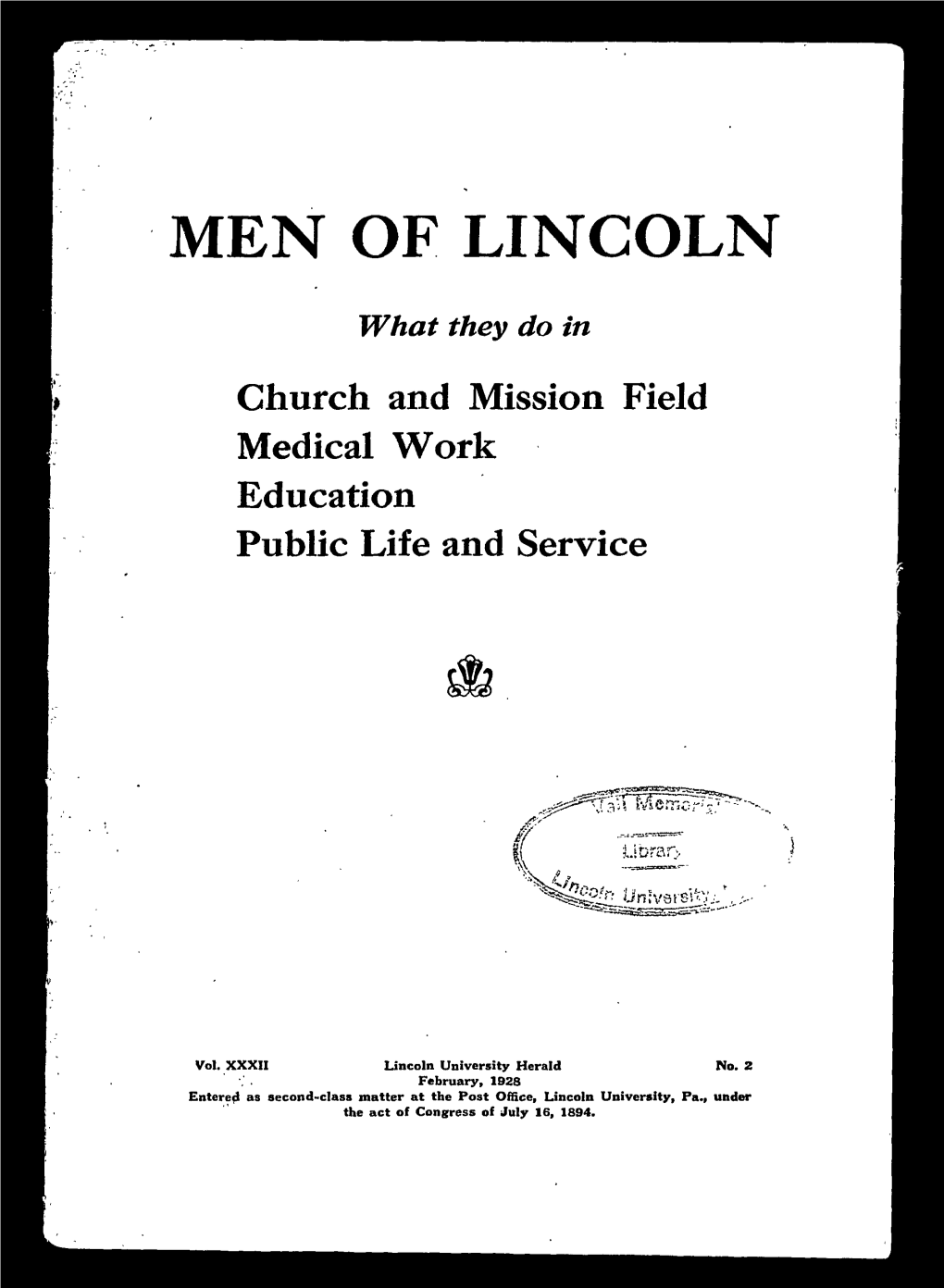 Men of Lincoln