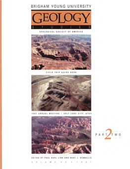 BRIGHAM YOUNG UNIVERSITY GEOLOGY STUDIES Volume 42, Part 11, 1997