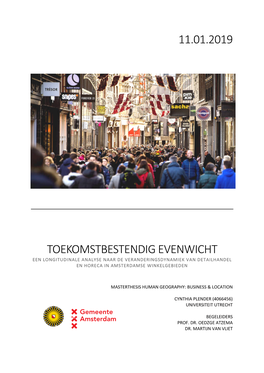 11.01.2019 Toekomstbestendig Evenwicht