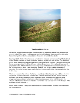 Westbury White Horse