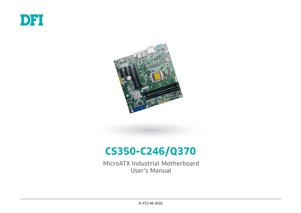 CS350-C246/Q370 Manual