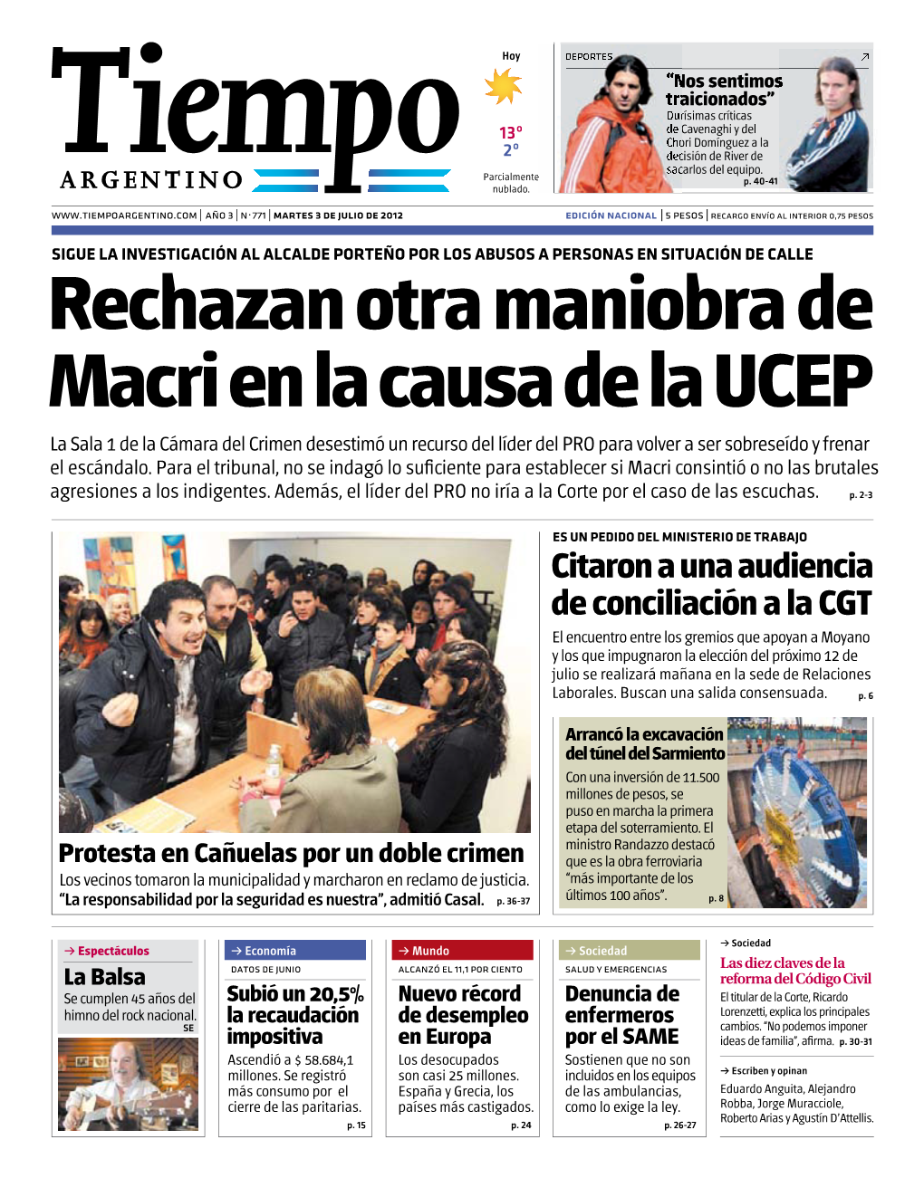Rechazan Otra Maniobra De Macri En La Causa De La UCEP