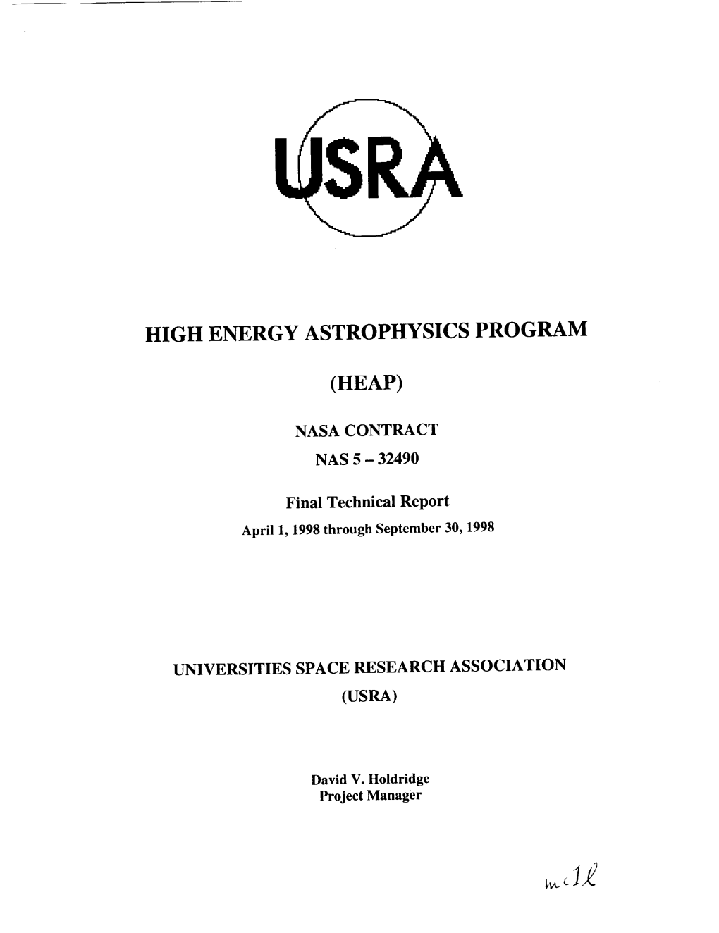 High Energy Astrophysics Program (Heap)