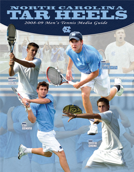 2009 UNC Men's Tennis Brochure