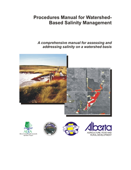 Procedures Manual for Watershed- Based Salinity Management