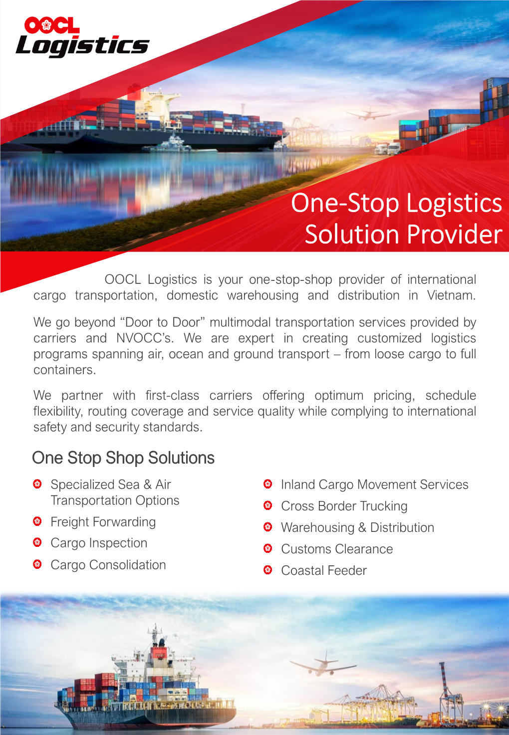 One-Stop Logistics Solution Provider