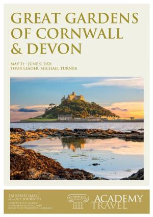 Great Gardens of Cornwall & Devon