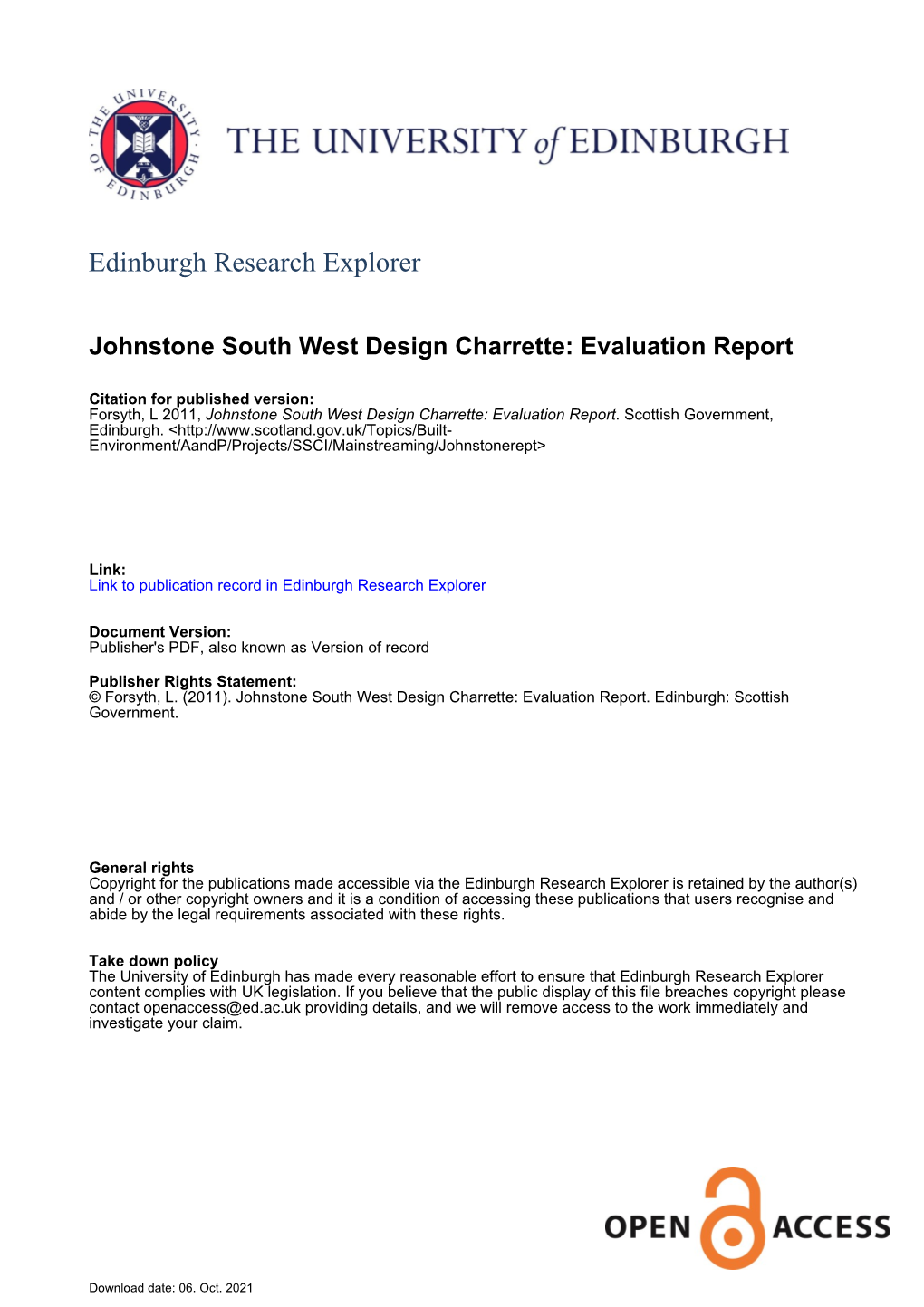 Johnstone SW Charette