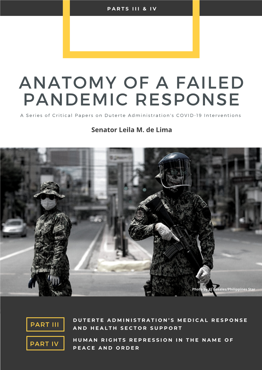 Anatomy of a Failed Pandemic Response