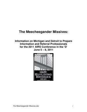 The Meecheegander Missives