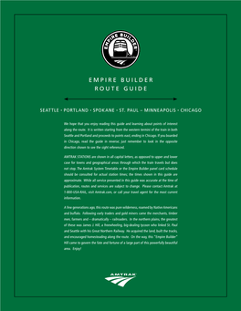 Amtrak Empire Builder Route Guide.Pdf