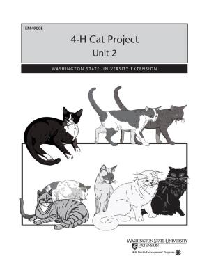 4-H Cat Project Unit 2