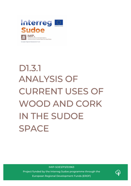 D1.3.1 Analysis of Current Uses of Wood and Cork in the Sudoe