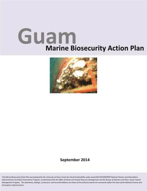 Guam Marine Biosecurity Action Plan