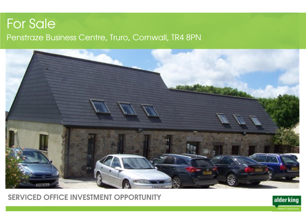 For Sale Penstraze Business Centre, Truro, Cornwall, TR4 8PN