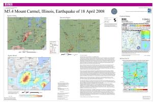 M5.4 Mount Carmel, Illinois, Earthquake of 18 April 2008