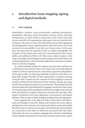 Issue Mapping, Ageing, and Digital Methods