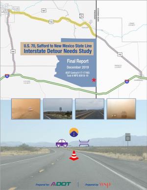 US 70, Safford to New Mexico State Line | Interstate Detour Needs Study