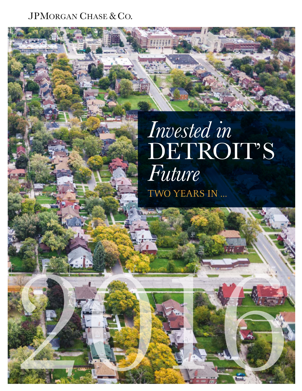 Jpmorgan Chase Detroit Report