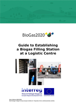 Guide to Establishing a Biogas Filling Station at a Logistic Centre