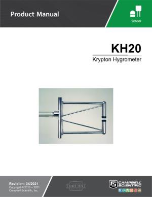 KH20 Krypton Hygrometer