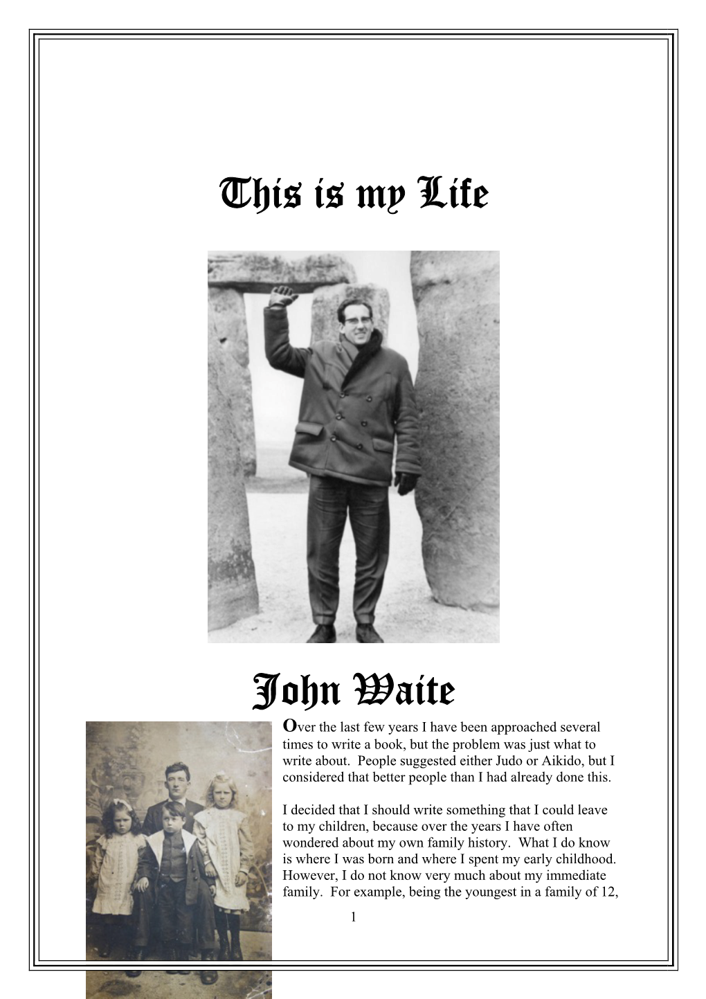 This Is My Life John Waite