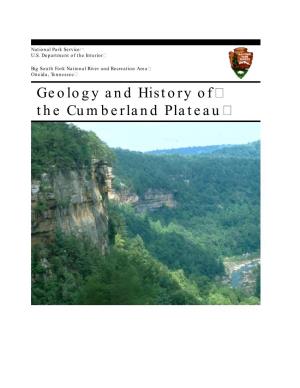 Cumberland Plateau Geological History