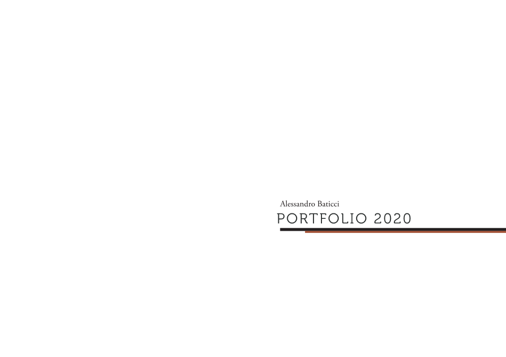 Portfolio 2020 About