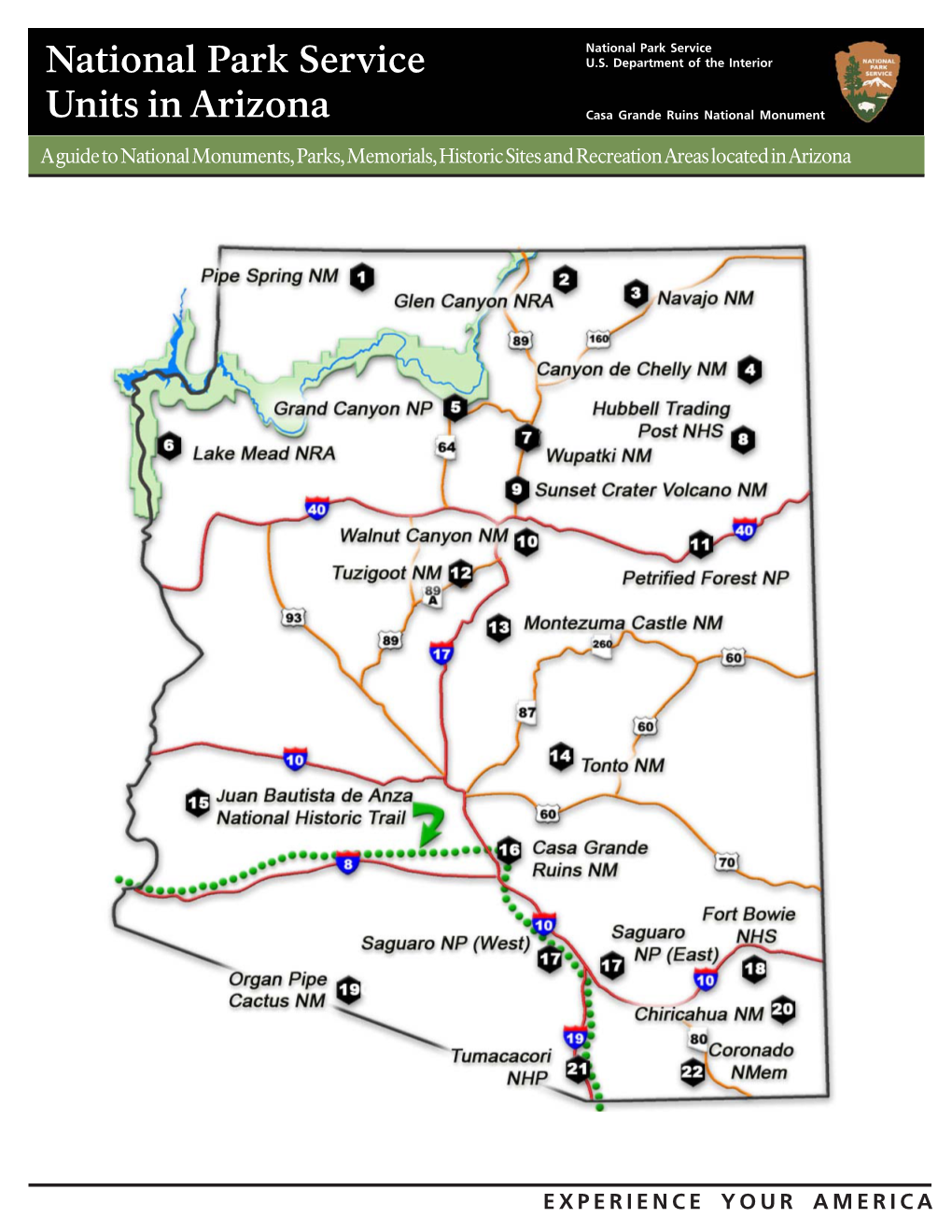 Arizona NPS Units (8.5X11) 2-1-2006.Pmd 1 February 2006 EXPERIENCE YOUR AMERICA