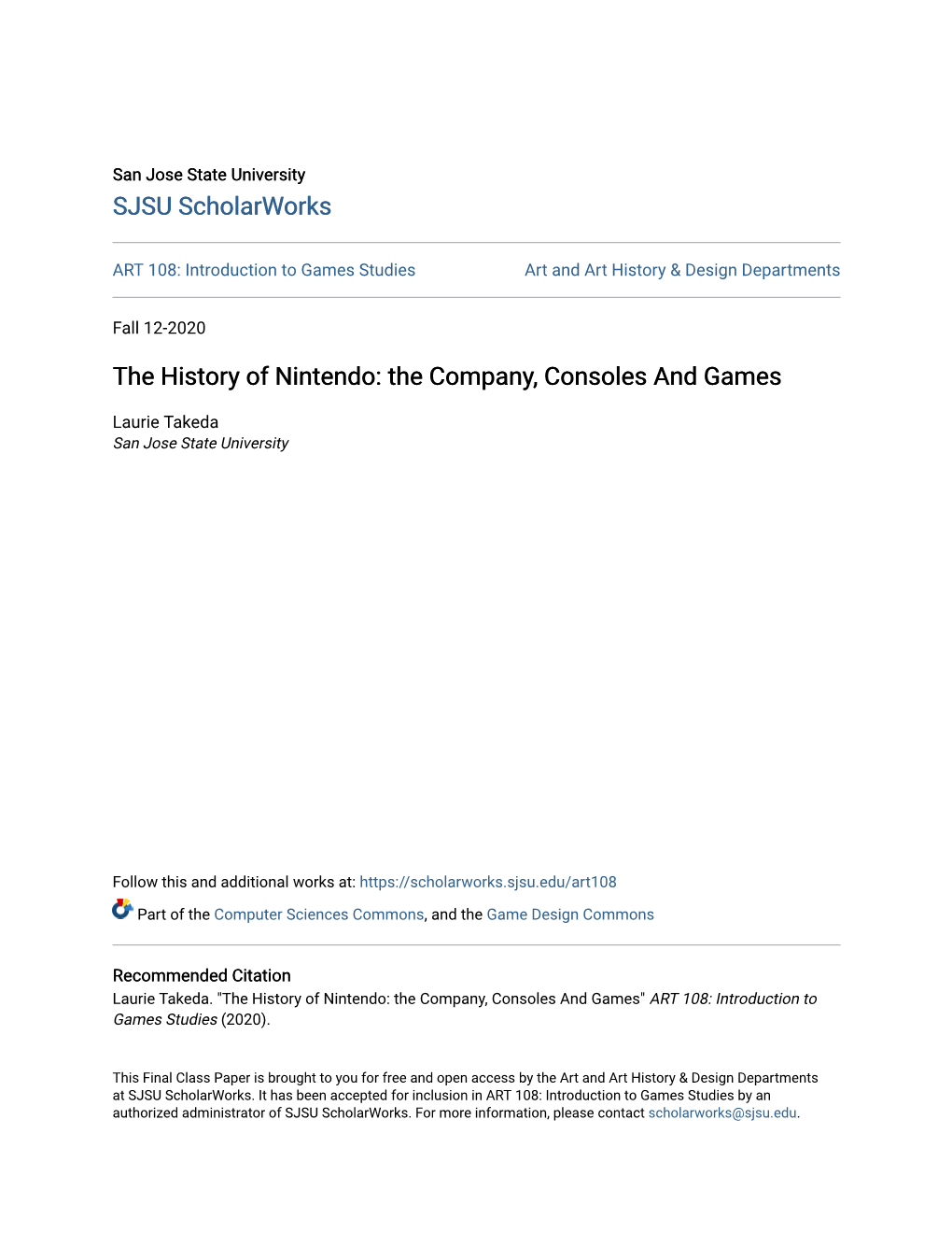 The History of Nintendo: the Company, Consoles and Games